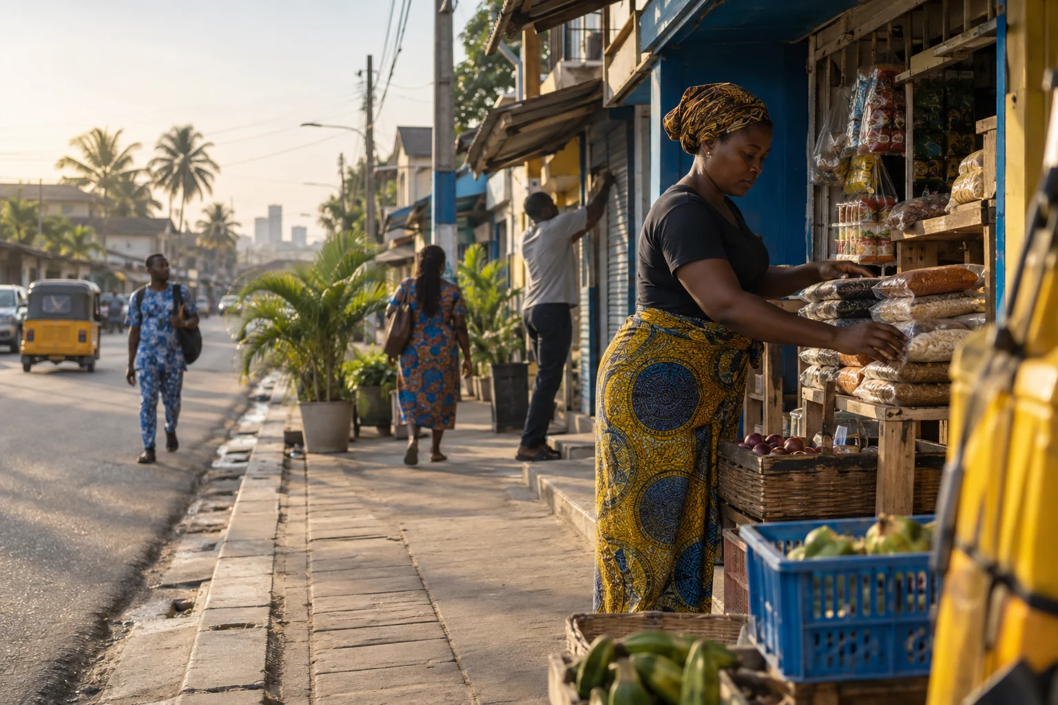 Neighbourhood shops and everyday trading in a Nigerian community